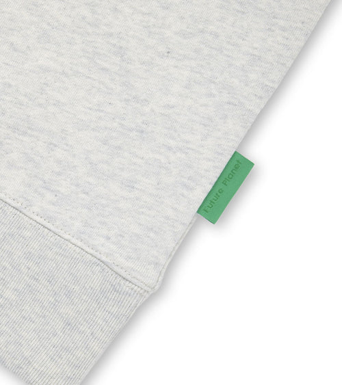 Future Planet Globe Crewneck Ash