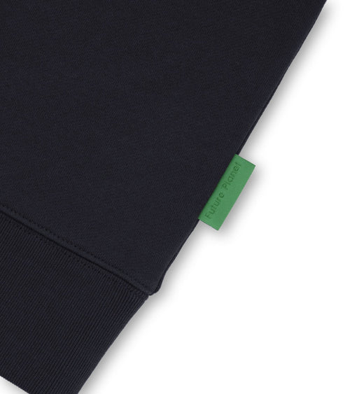 Future Planet Globe Crewneck Ink