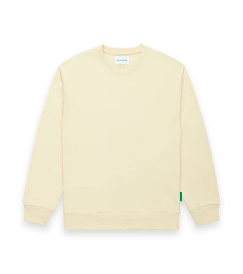 Future Planet Globe Crewneck Cream