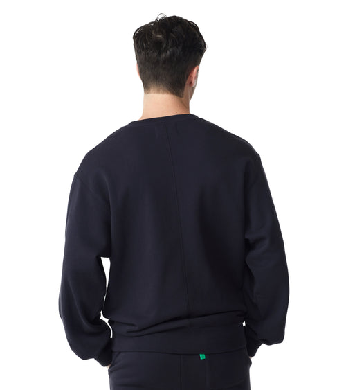 Future Planet Globe Crewneck Ink