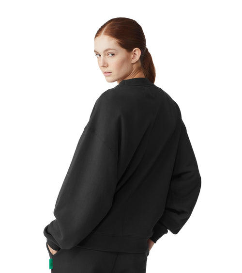 Future Planet Saturn Crewneck Black