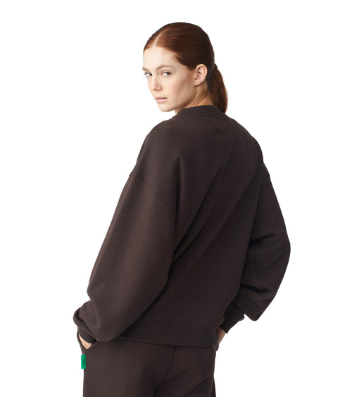 Future Planet Saturn Crewneck Cocoa