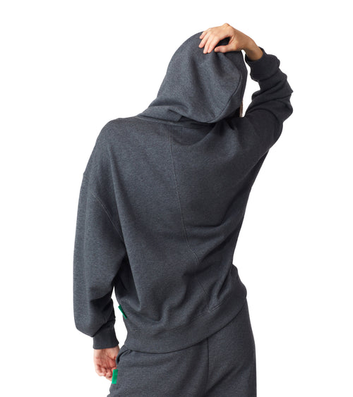 Future Planet Saturn Hoodie Charcoal