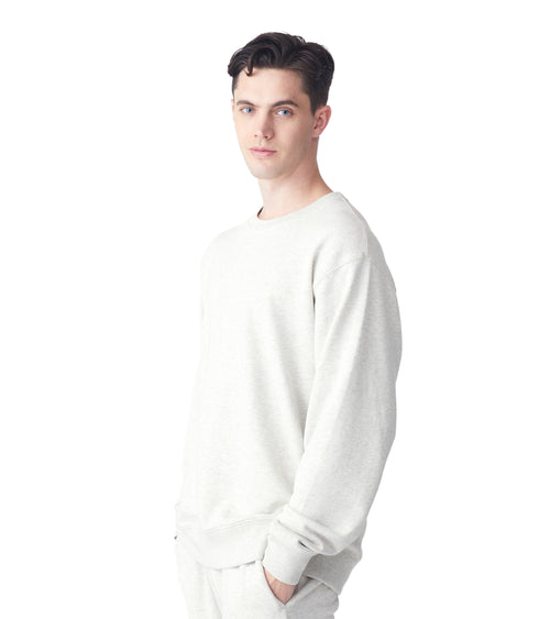 Future Planet Globe Crewneck Ash