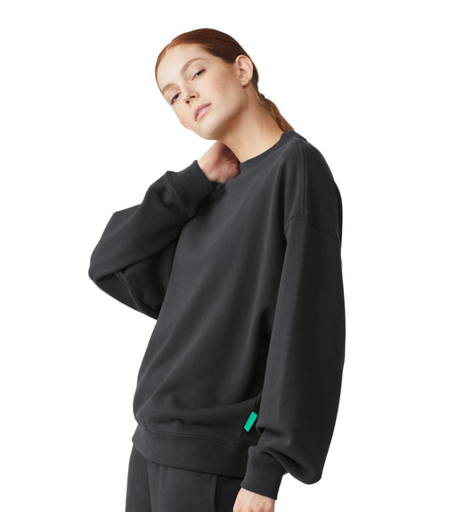 Future Planet Saturn Crewneck Black
