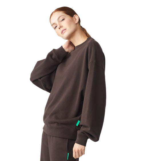 Future Planet Saturn Crewneck Cocoa