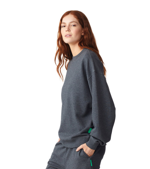 Future Planet Saturn Crewneck Charcoal