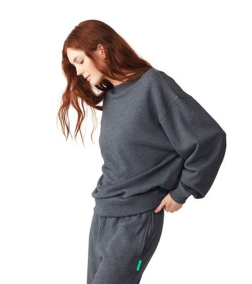 Saturn Crewneck Charcoal