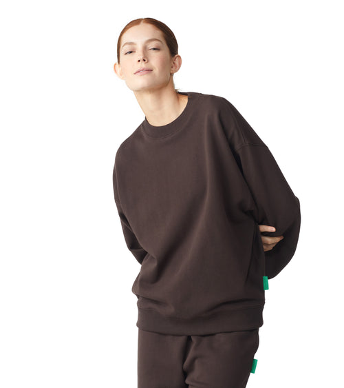 Future Planet Saturn Crewneck Cocoa