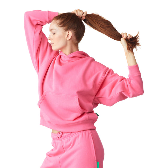 Future Planet Saturn Hoodie Pink