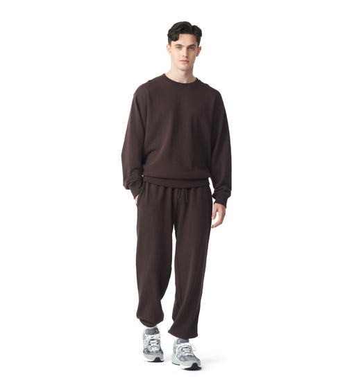 Future Planet Globe Crewneck Cocoa