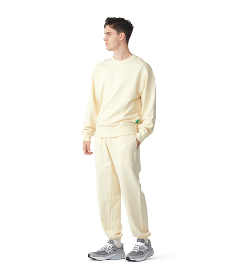 Future Planet Globe Crewneck Cream