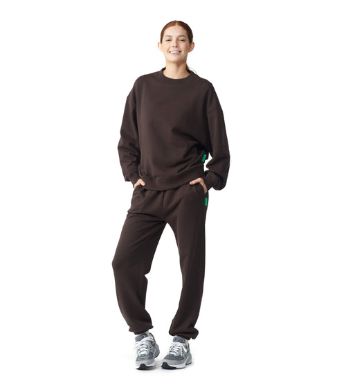 Future Planet Saturn Crewneck Cocoa