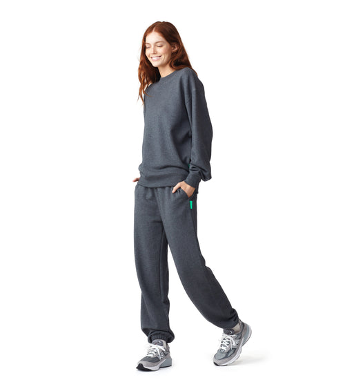 Future Planet Saturn Crewneck Charcoal