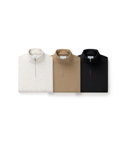 Mens Globe Quarter Zip Pullover | Future Planet