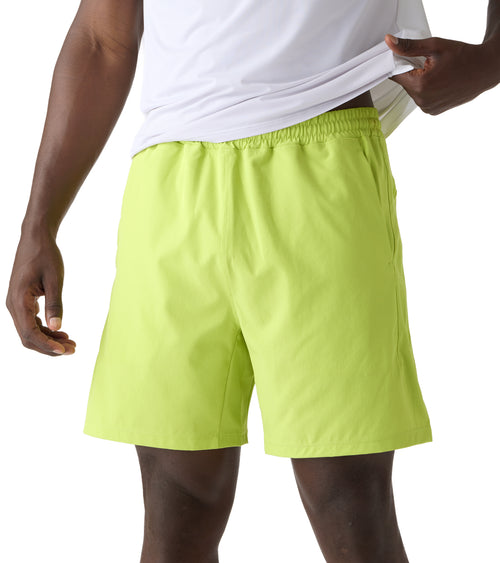 Horizon Performance Men's Sport Shorts Lime Green | Future Planet