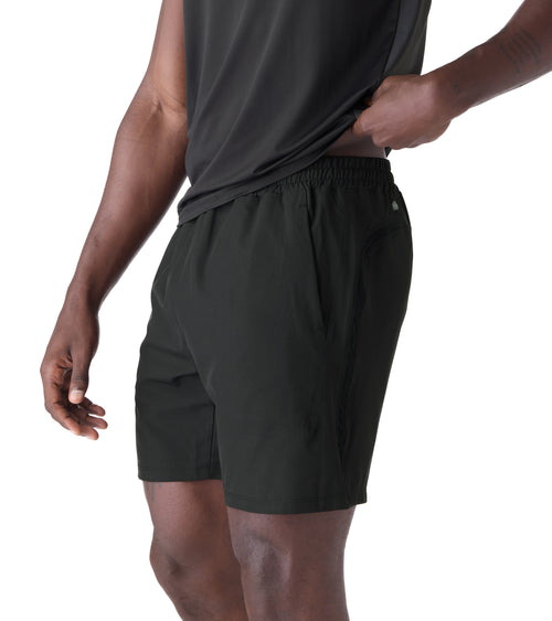 Horizon Performance Men's Sport Shorts Black | Future Planet