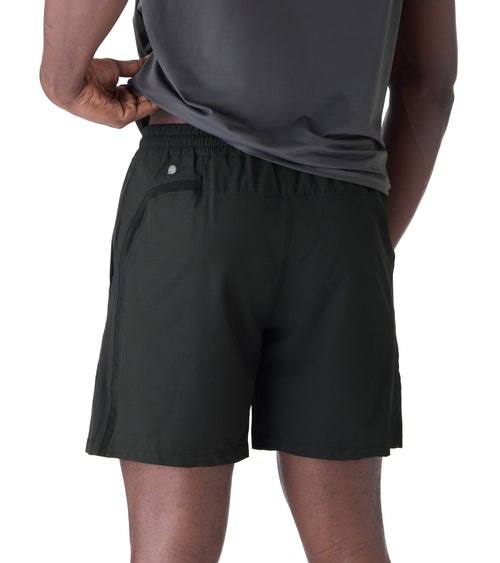 Horizon Performance Men's Sport Shorts Black | Future Planet