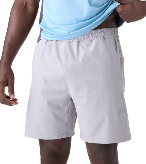 Horizon Performance Men's Sport Shorts Grey | Future Planet