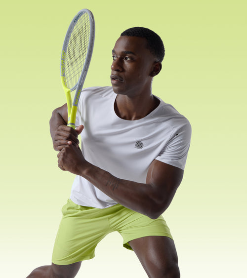 Horizon Performance Mens Gym Tee White / Snow | Future Planet