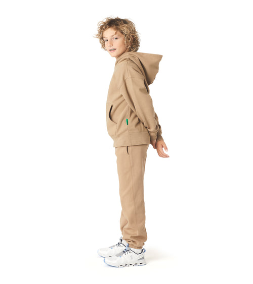 Beige Jupiter Kid's Hoodie | Future Planet