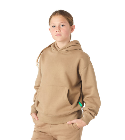 Beige Jupiter Kid's Hoodie | Future Planet
