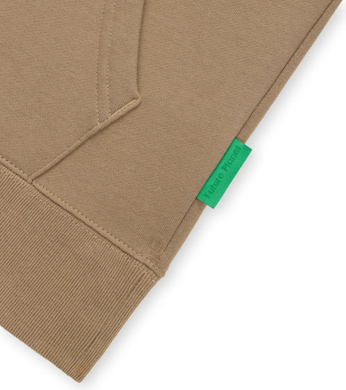 Beige Jupiter Kid's Hoodie | Future Planet