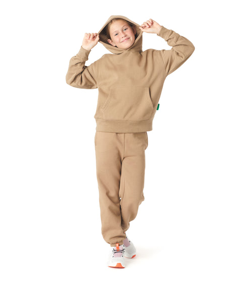 Beige Jupiter Kid's Hoodie | Future Planet