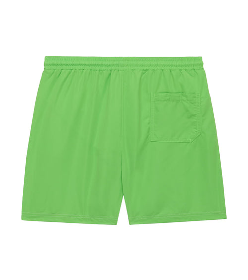 Azure 7 inch Kids Swim Trunks Lime Green | Future Planet