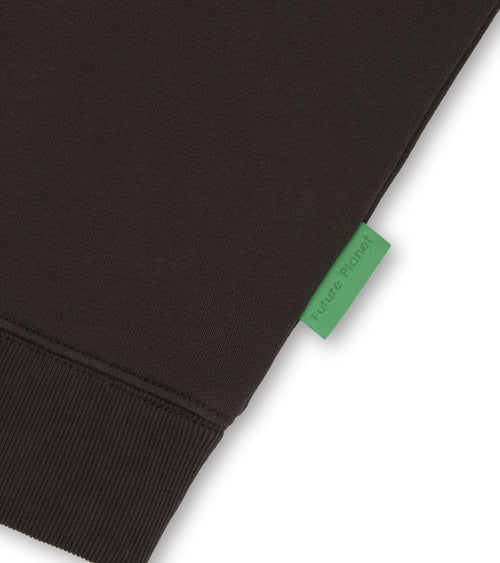 Future Planet Saturn Crewneck Cocoa