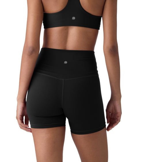 Nova Performance Sport Womens Biker Shorts Black | Future Planet