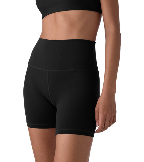 Nova Performance Sport Womens Biker Shorts Black | Future Planet