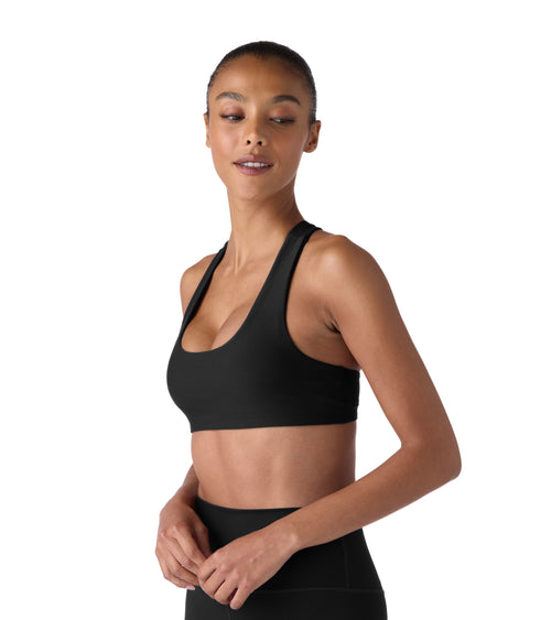 Nova Performance Sports Bra Black | Future Planet