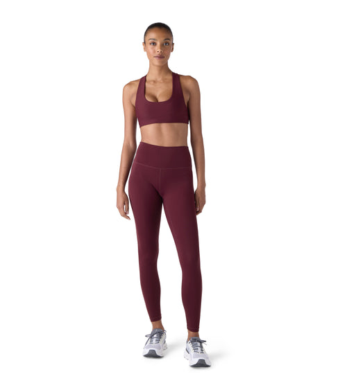 Nova Performance Women's Sports Bra Burgundy | Future Planet