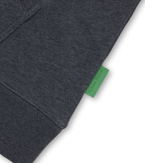 Future Planet Saturn Hoodie Charcoal