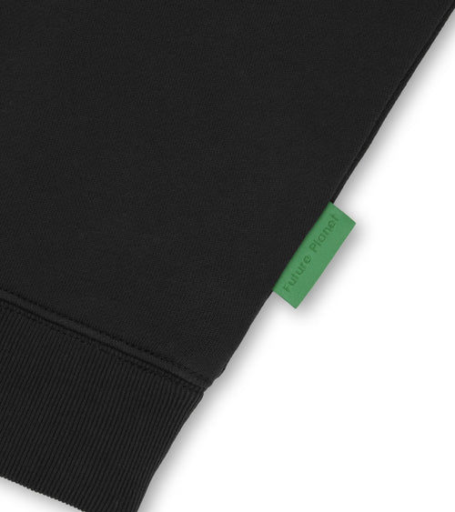 Future Planet Saturn Crewneck Black