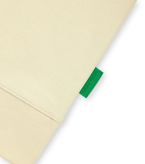 Future Planet Globe Crewneck Cream