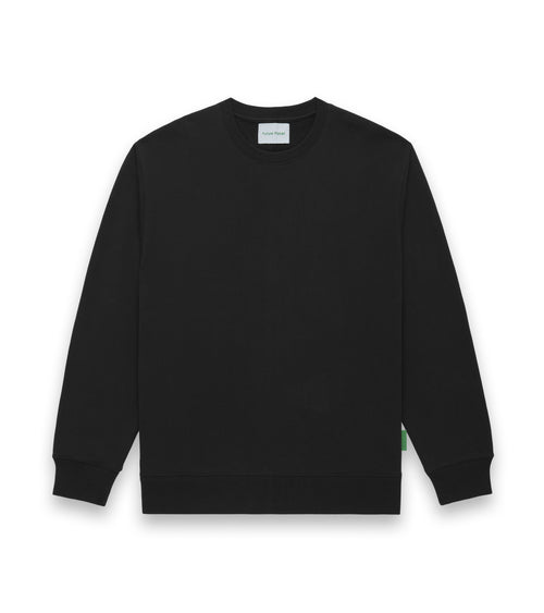 Future Planet Globe Crewneck Black