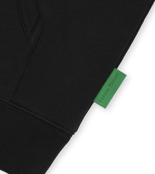 Future Planet Saturn Hoodie Black