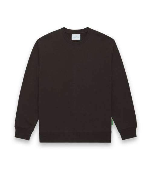Future Planet Globe Crewneck Cocoa