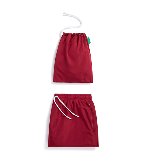 Azure 7 inch Swim Trunks Sailing Red | Future Planet