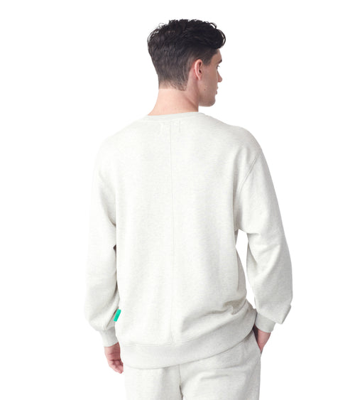 Future Planet Globe Crewneck Ash