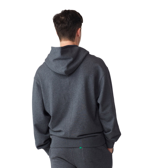 Future Planet Globe Hoodie Charcoal