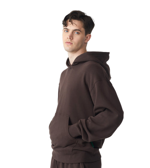 Future Planet Globe Hoodie Cocao