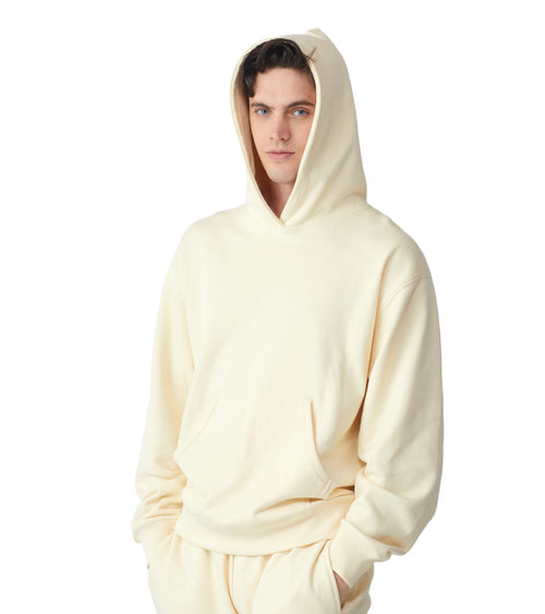 Globe Hoodie Cream