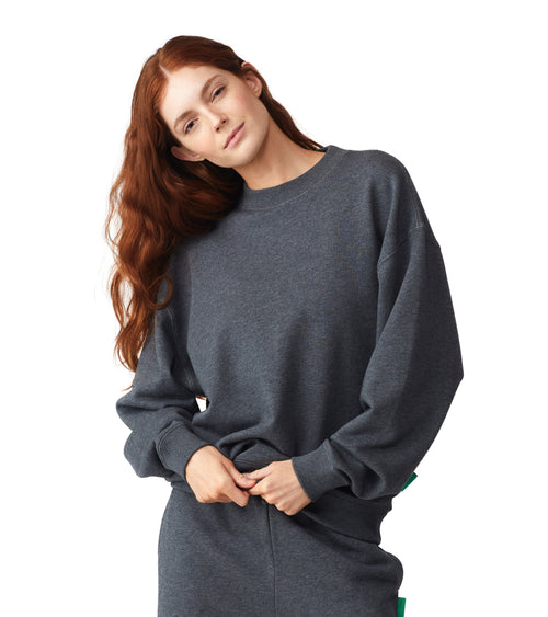 Future Planet Saturn Crewneck Charcoal