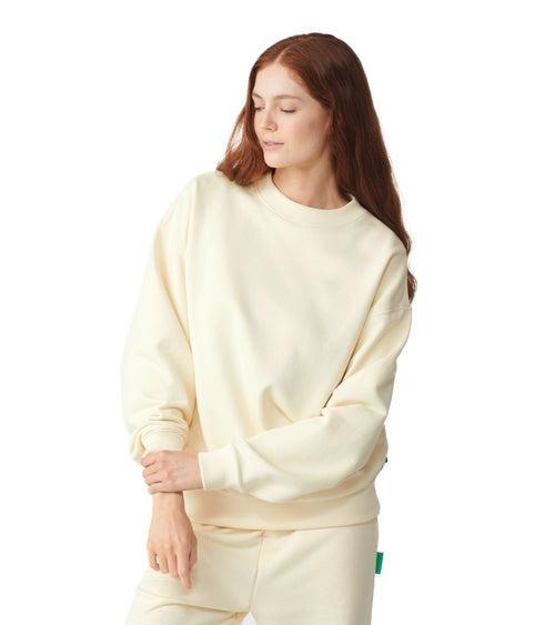 Future Planet Saturn Crewneck Cream