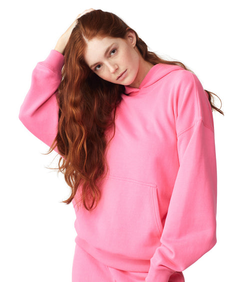 Future Planet Saturn Hoodie Pink