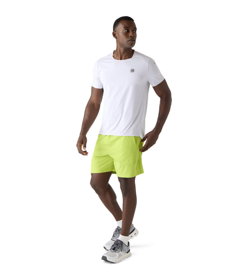 Horizon Performance Men's Sport Shorts Lime Green | Future Planet