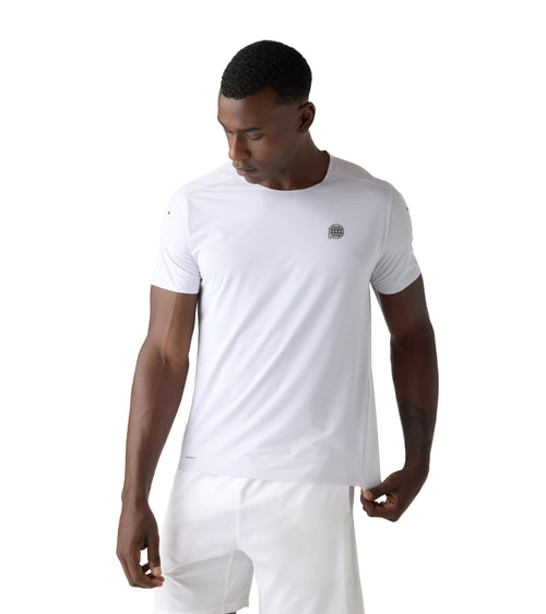 Horizon Performance Mens Gym Tee White / Snow | Future Planet